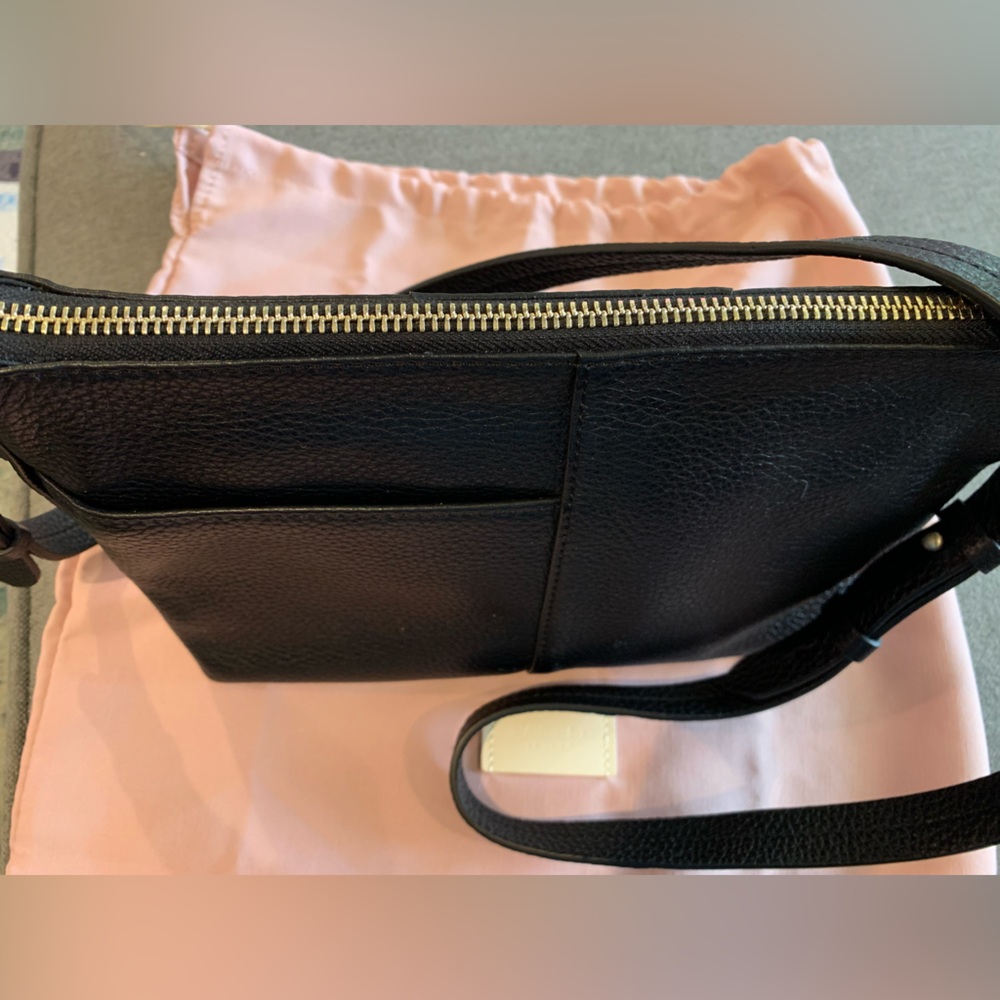 Radley London Leather Top Zip Crossbody Gem